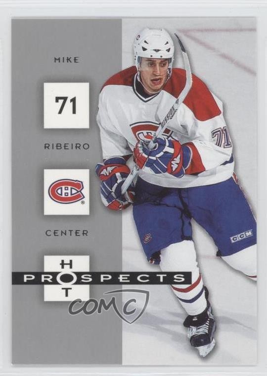 2005-06 Fleer Hot Prospects Mike Ribeiro #54 1p0