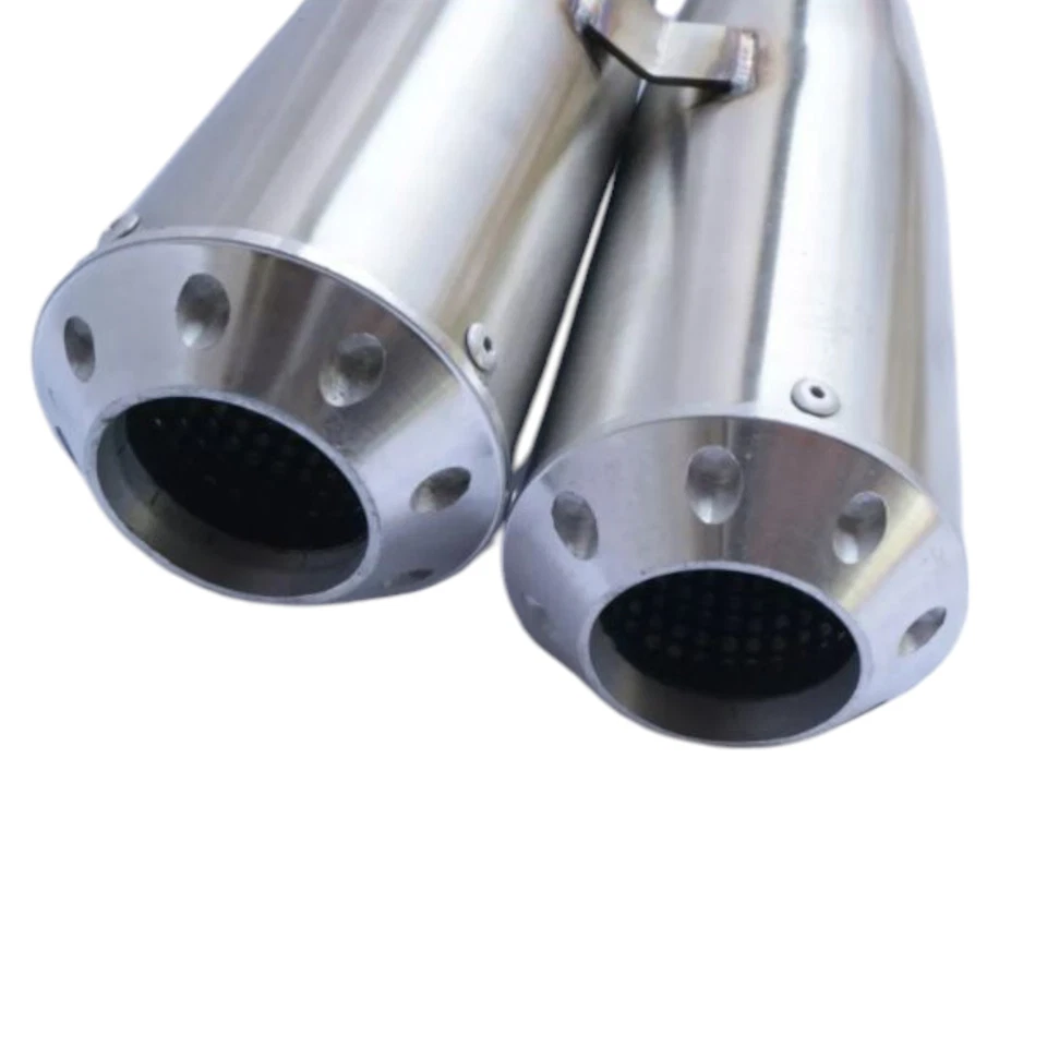 Escape Scrambler 2 en 2 hecho a mano para Harley-Davidson Sportster 48/1200/883  Foto 3 de 4