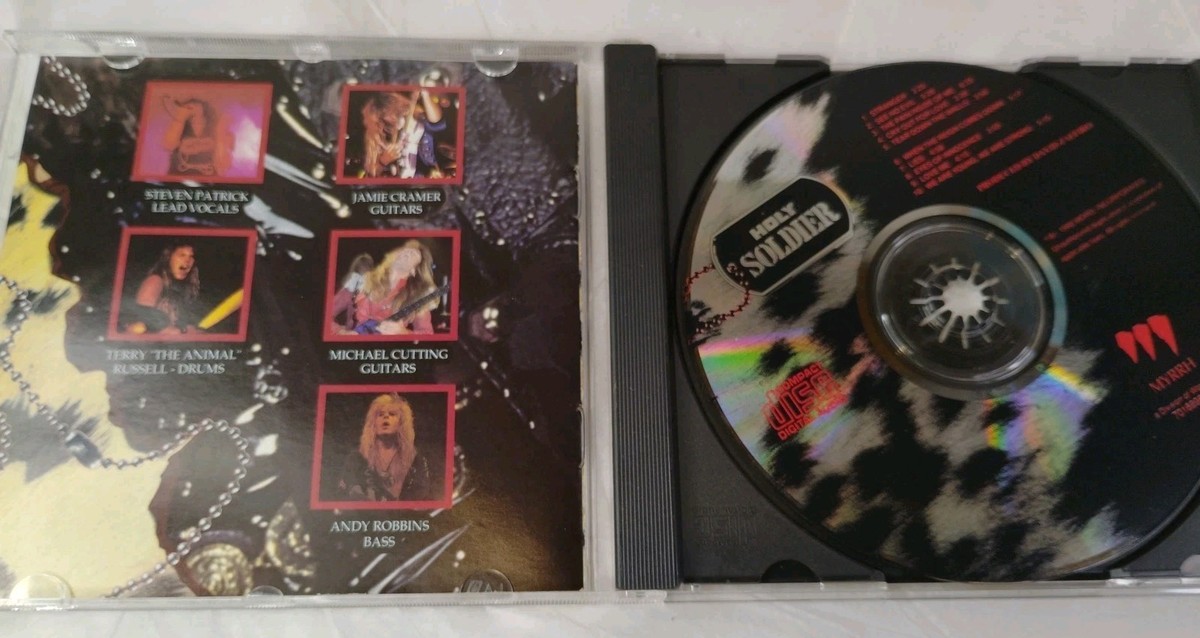 Holy Soldier Self Titled Original CD 1990 RARE Christian Metal