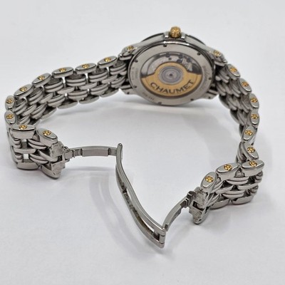 CHAUMET Automatic 22B-292 Stainless Steel & 18k Power Reserve Mens
