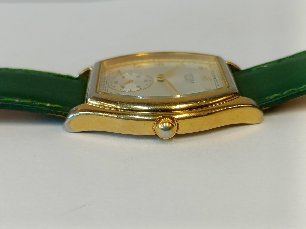 VINTAGE CITIZEN SUB-SECOND QUARTZ CREAM DIAL 6045-G13486 JAPAN