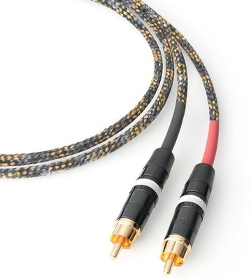 Viablue -EPC-4- HighEnd Cinchkabel - 1 Paar - Orange