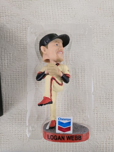 Logan Webb San Francisco Giants MLB 2023 SGA Bobblehead NIB! - Picture 5 of 8