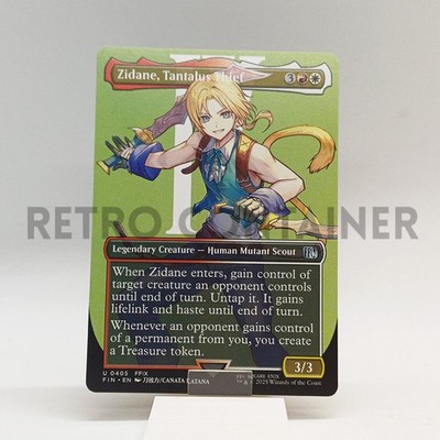 MTG Magic FIN Final Fantasy - 1x EN NM 0405 U Zidane Tantalus Thief