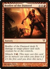 Bonfire of the Damned - Foil MP MTG Avacyn Restored