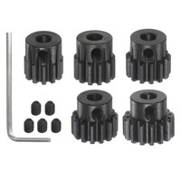 5Stk 1 M1 Ritzel Motor Getriebe Set 11T 12T 13T 14T 15T 5Mm Rc Motor Welle M1