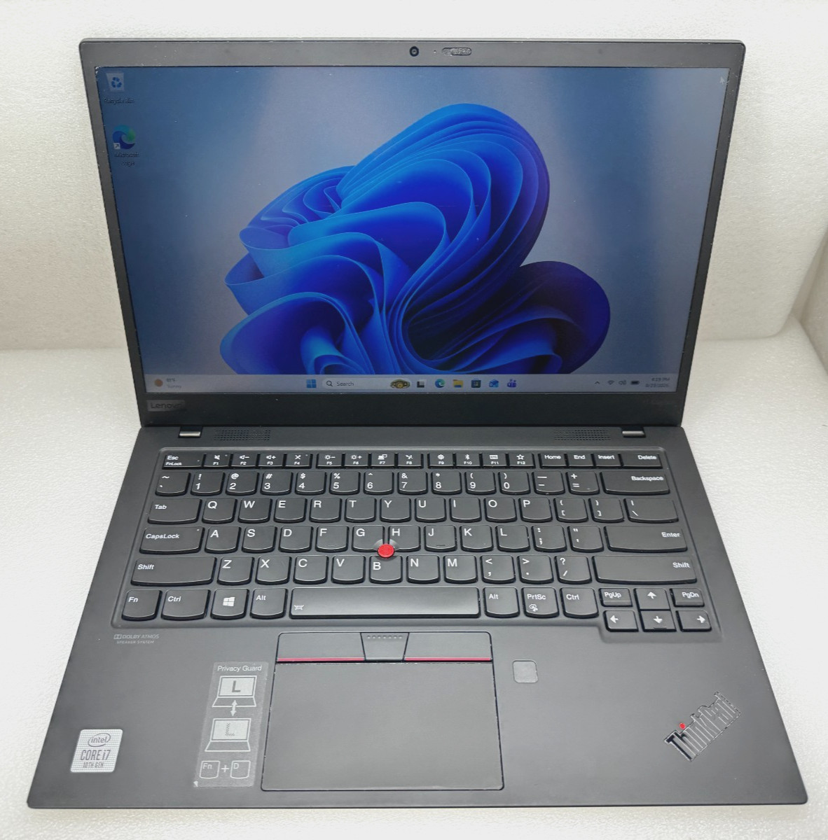 lenovo thinkpad x1 carbon gen7, 14-Inch Laptop, with i7-10710u, Windows 11 Pro