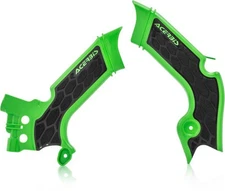 Acerbis X-Grip Frame Guard - Green/Black Motorcycle Street Bike Dirt Bike