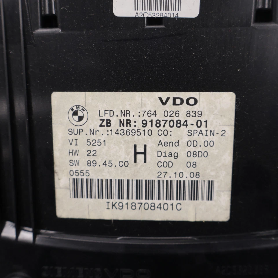 BMW 335i 2009-2010 velocímetro Speedo Cluster 93 k OEM Foto 3 de 4