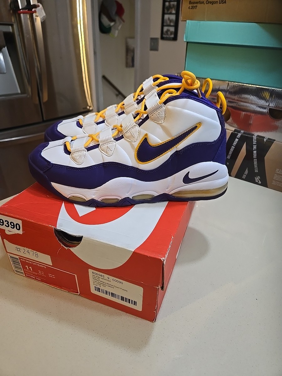 Size 11 - Nike Air Max Uptempo 2016 Derek Fisher ONLY BRAND NEW
