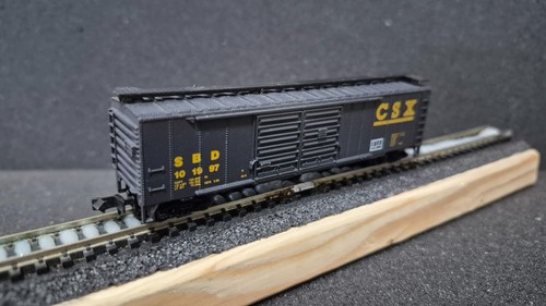 N Scale Life-Like Boxcar CSX #101997 Rapido Couplers (No Box) | Zustand: Used