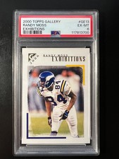 2000 Topps Gallery Exhibitions #GE13 Randy Moss PSA 6 Vikings