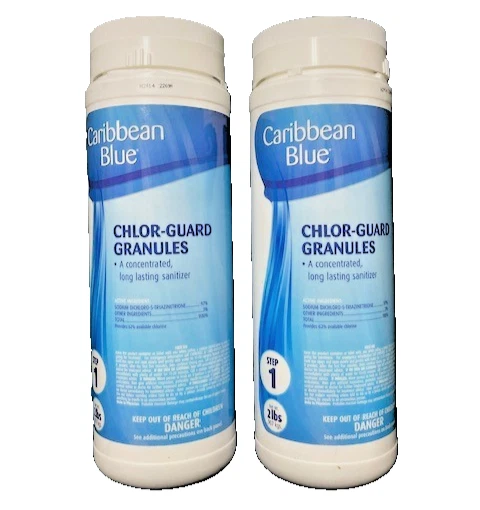Caribbean Blue Chlorine Granules
