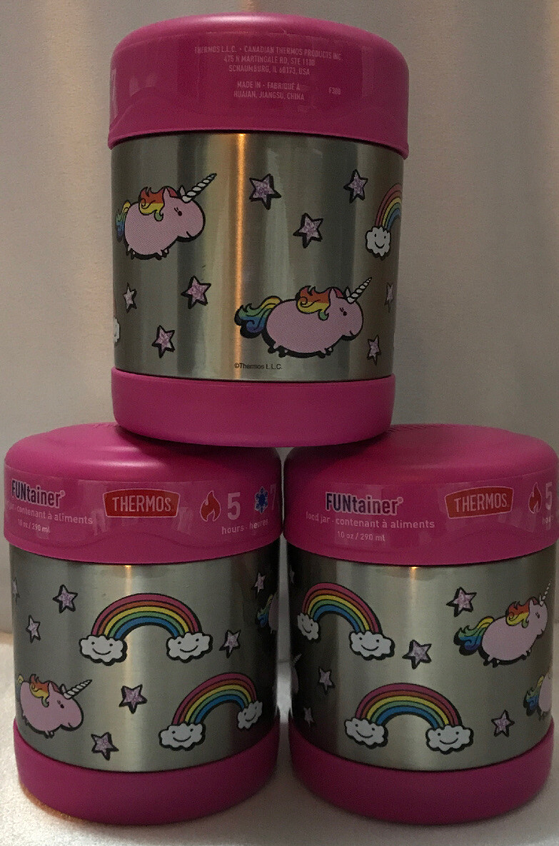 unicorn thermos food jar