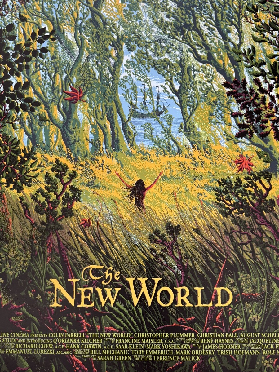 The New World by Kilian Eng Print Alternative Movie Poster
