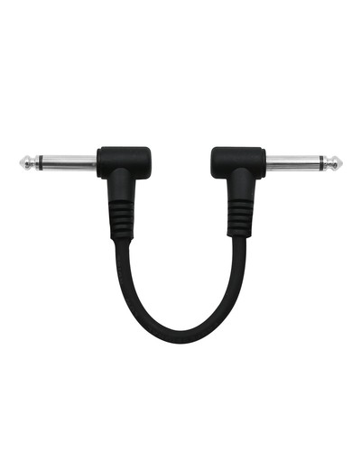 CMI 6 packs 6 inch Right Angle 1/4 Guitar Effect Pedal Board Jumper Cable Cords - Picture 3 of 7