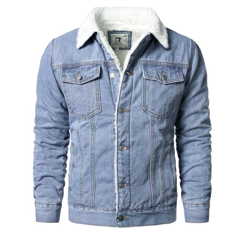Mens casual denim jackets clearance