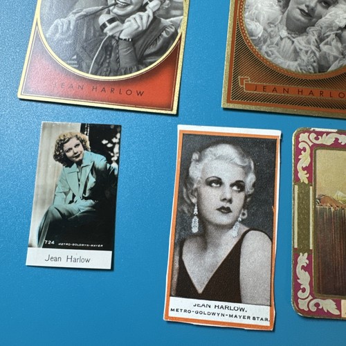 10 x Jean Harlow Tobacco/cigarette/trade Cards 1930’s+/- Massive Film Star - Picture 3 of 12