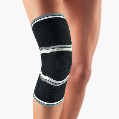 Bort 114520 StabiloGen Eco Knee Brace,  Silicone Ring Knee Bandage Black, New
