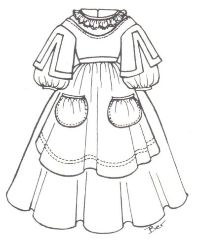 SEWING PATTERN fits 15 16 " China Head DOLL dress clothes outfit 563 | eBay SEWING PATTERN fits 15 16 " China Head DOLL dress clothes outfit 563 | eBay