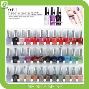 Opi Infinite Shine Color Chart