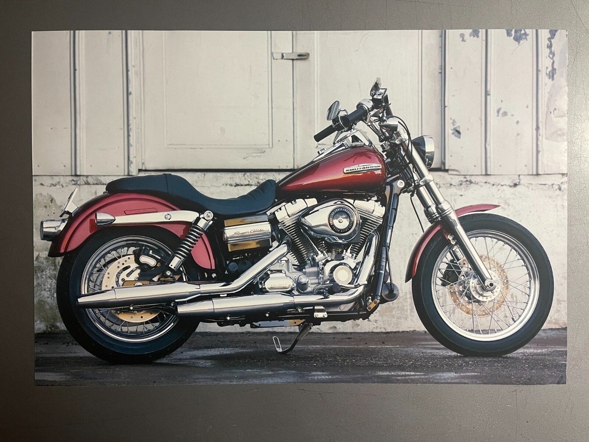 2008 Harley Davidson XDC Dyna Super Glide Custom Motorcycle Print