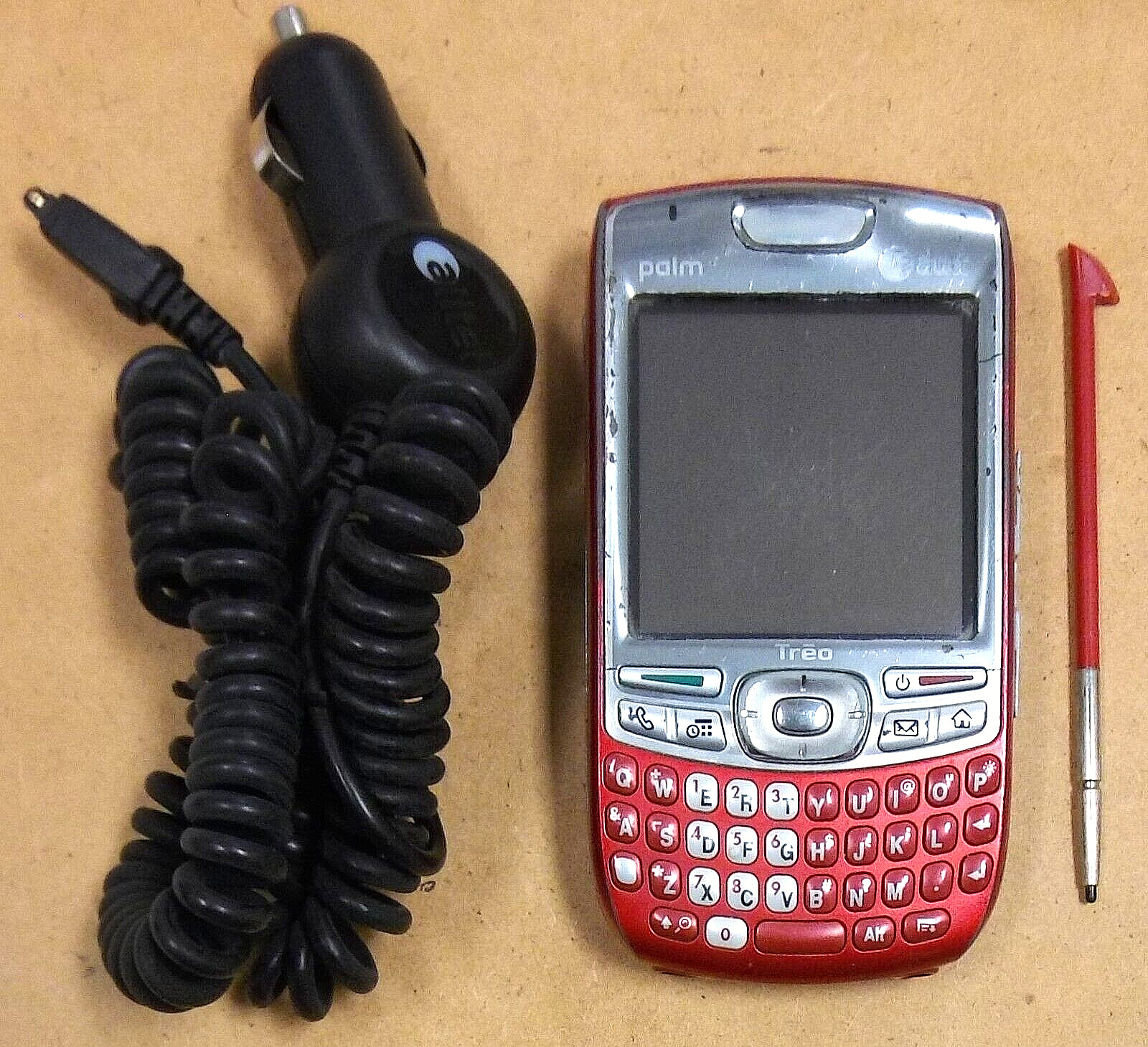 Palm Treo 680 - Red and Silver ( AT&T ) Smartphone w/ Pen - 