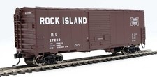 Walthers Mainline HO 45043 Rock Island RI 40' ACF Welded Boxcar Freight Car
