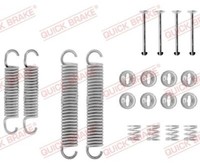 Quick Brake 105-0601 ZubehöRsatz, Bremsbacken Passend FüR Fiat Lada