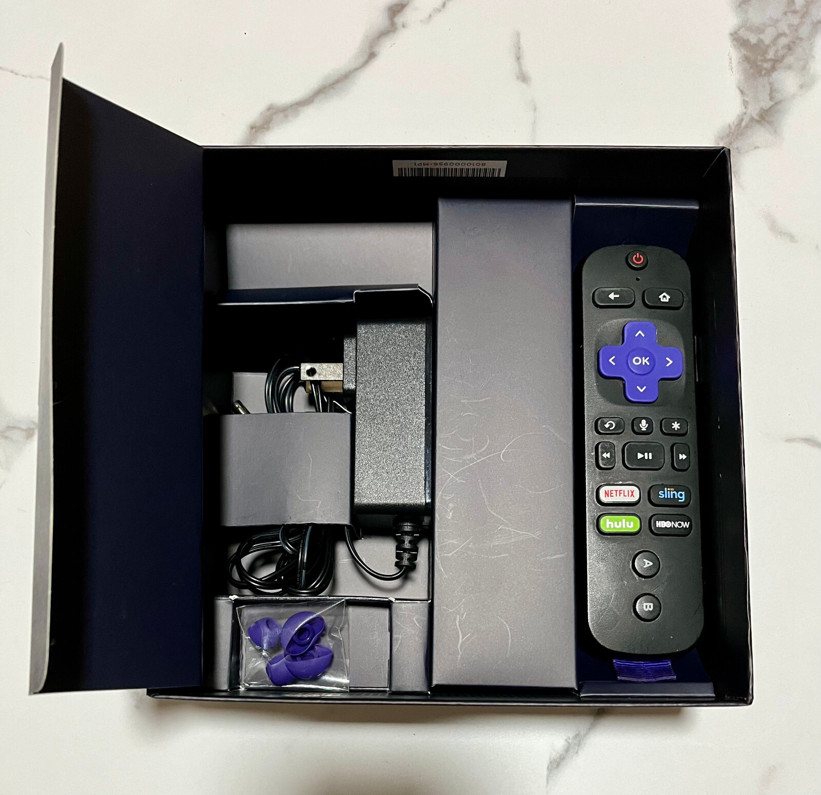 Roku Ultra w/ Voice Remote & Earbuds 4K microSD slot port