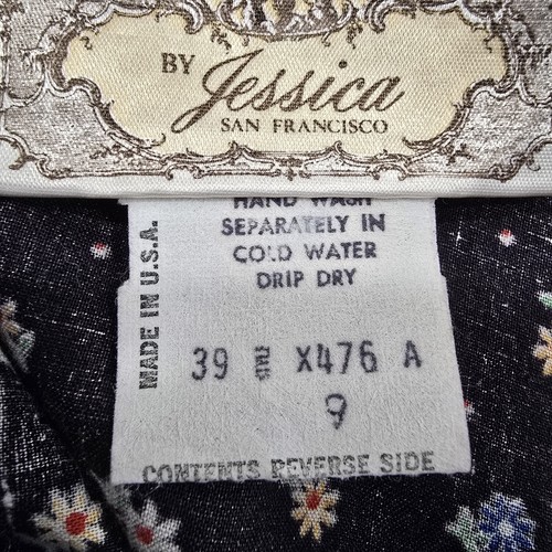 Gunne Sax By Jessica San Francisco Vintage 1970s Sundress Dress Size 9 Floral - Picture 4 of 22