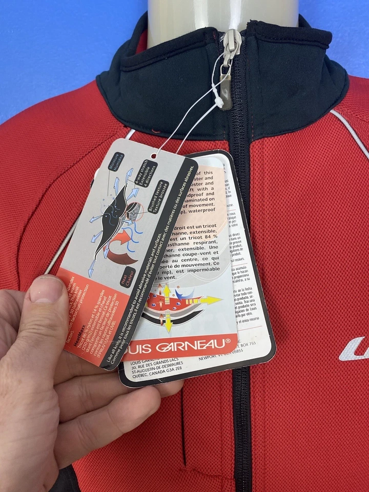 NEW Louis Garneau Mossimo Cycling Men's Jacket BNWT RRP$200 medium - Image 3 of 4