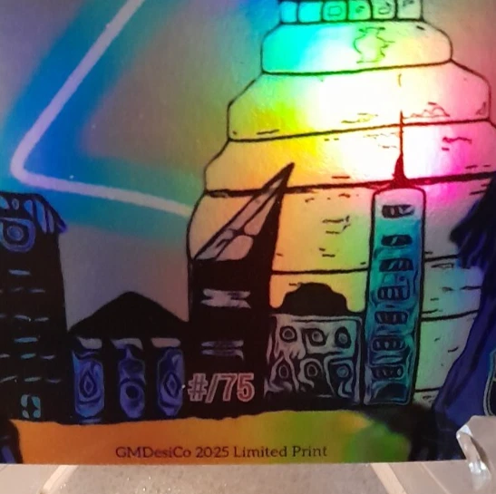 Holo refractor Gallant Mango Stanley Cup Trophy 2025/75 🏆 Foto 3 de 4