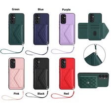 For Samsung Galaxy "A" Series Magnetic Leather Flip Stand Card Wallet Case Cover