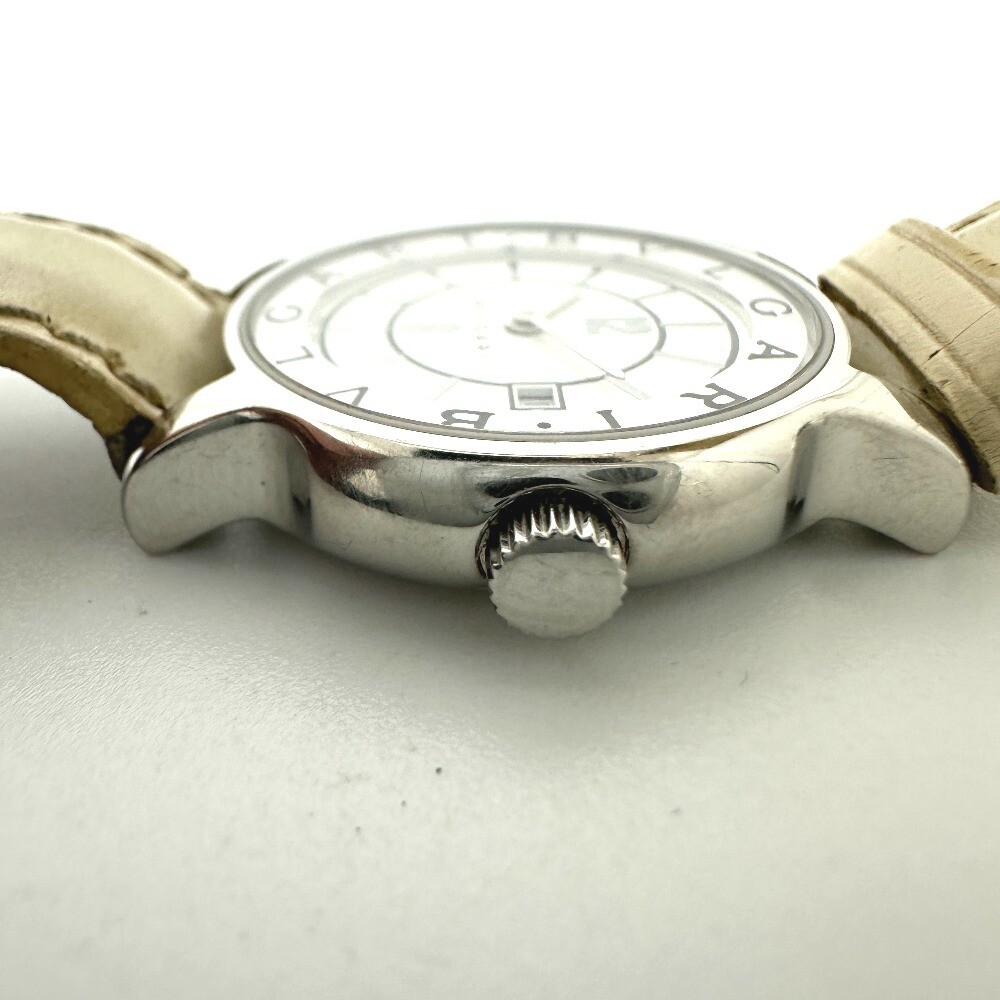 BVLGARI ST29S Solo Tempo Date watch women TO185886 | eBay