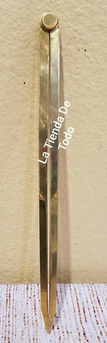 METAL NAUTICAL MARITIME USE STRAIGHT LEG PATTERN NAUTICAL COMPASS DIVIDER READ - Picture 2 of 7
