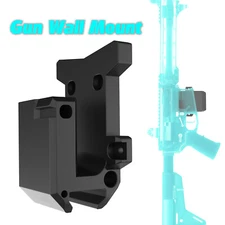 Gun Wall Mount with Mag Holder for Rifle Wall Rack Mount Floating Display Hanger
