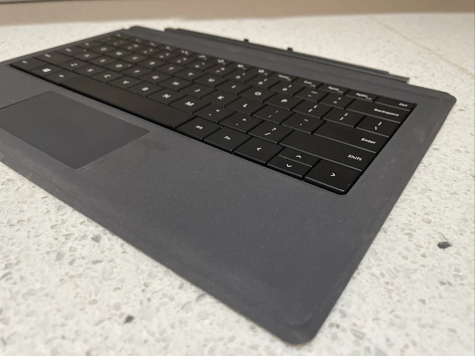 Genuine Microsoft Surface Pro 3-4-5-6-7 Magnetic Keyboard, With Backlit, Grey #7 - Image 4 of 4