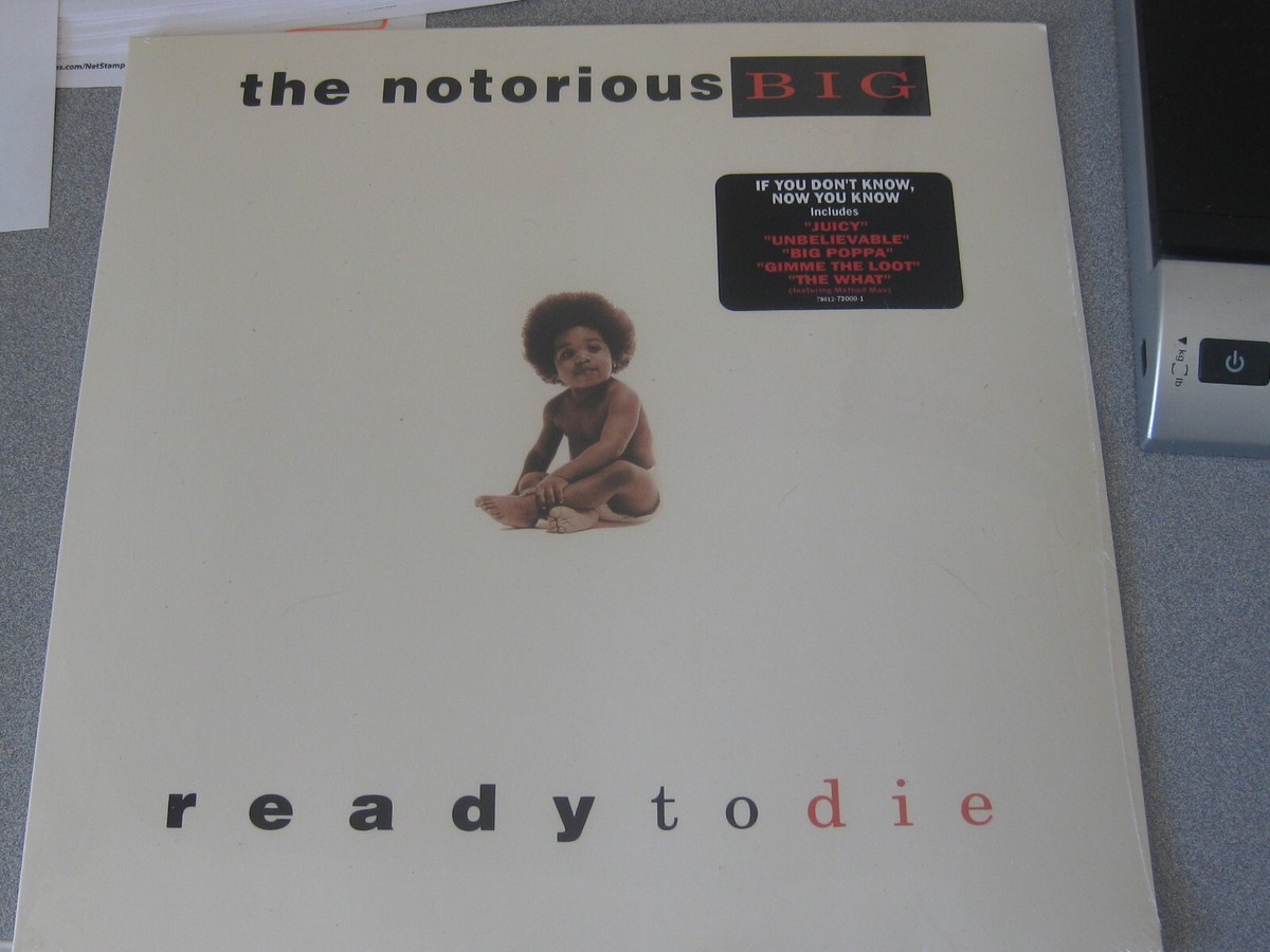 Notorious B.I.G - Ready to Die (1994) Bad Boy vinyl original white