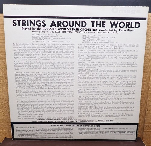 Strings Around the World - The Brussels World's Fair Orchestra - Omega - Imagen 2 de 4