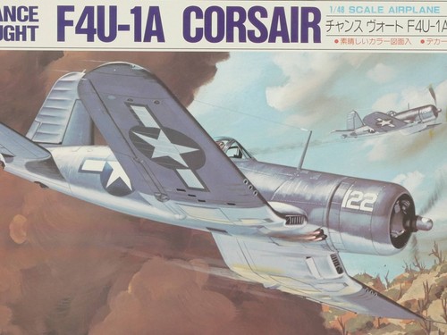 Otaki F4U-1A Corsair Change Vought Aeroplane Kit 1/48 New! Boxed 1701-12-18 - Afbeelding 1 van 7