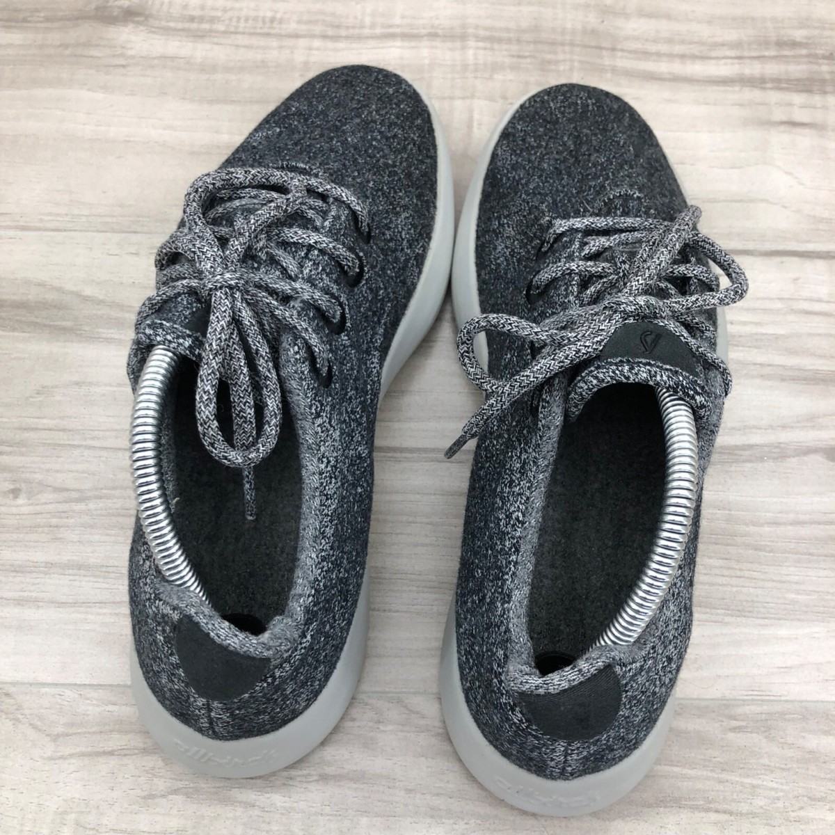 Allbirds Wool Runner Mens Shoes Sz 10 M Natural Gray Merino Wool Lace Up Sneaker Allbirds Mens Merino Wool Runners Gray Lace | Mercari main image 2