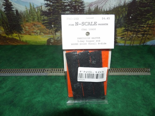 N Scale , FNC , Coal Loads