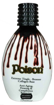 FIXATION POISON 11 OZ HOT TINGLE BRONZER TANNING LOTION BY ULTIMATE