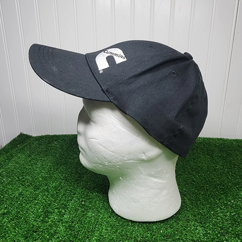 Cummins Black Fitted BDA Stretch Fit Hat Ball Cap - Image 3 of 4