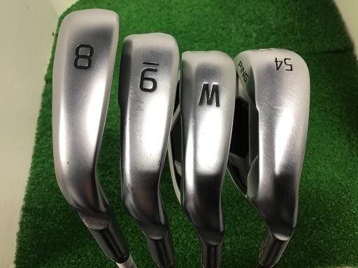 Pin G430 Iron Set 4pcs 8-9+W,54° ALTA J CB BLACK Flex SR RH Pin G430 Iron Set 4pcs 8-9+W,54° ALTA J CB BLACK Flex SR RH