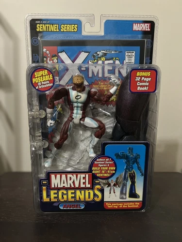 Figura de acción ToyBiz Marvel Legends 2005 variante Sentinel serie BAF