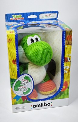Nintendo amiibo Mega Yarn Woll Yoshi Grün 1080566 mit OVP