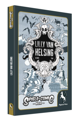 Spiele Comic Noir: Lilly Van Helsing | Erlebe dein eigenes Abenteuer! | Pegasus
