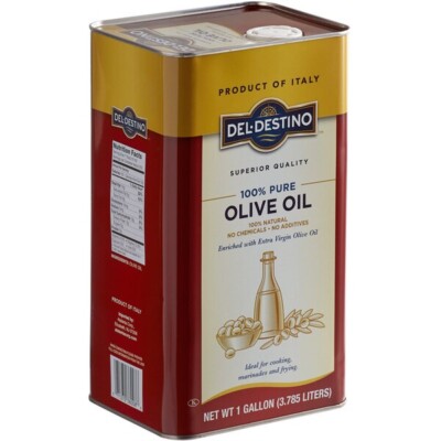 Del Destino 100% Pure Olive Oil 1 Gallon Superior Quality